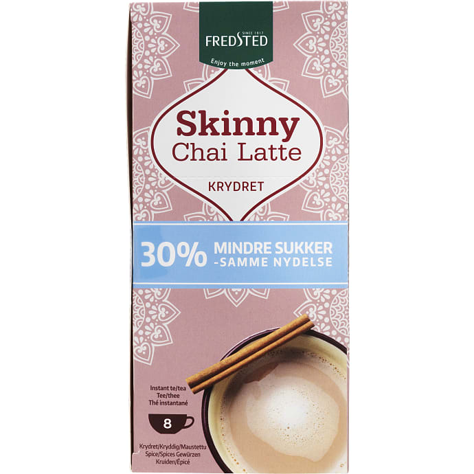 Chai latte krydret sukkerreduceret