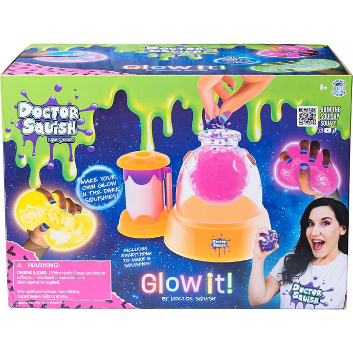 Doctor Squish squishy maker station neon