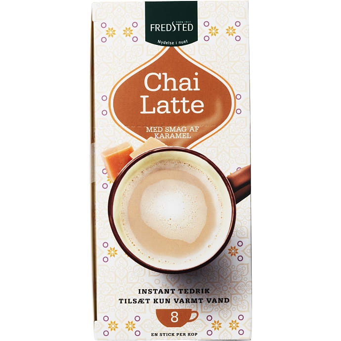 Chai latte m. karamelsmag