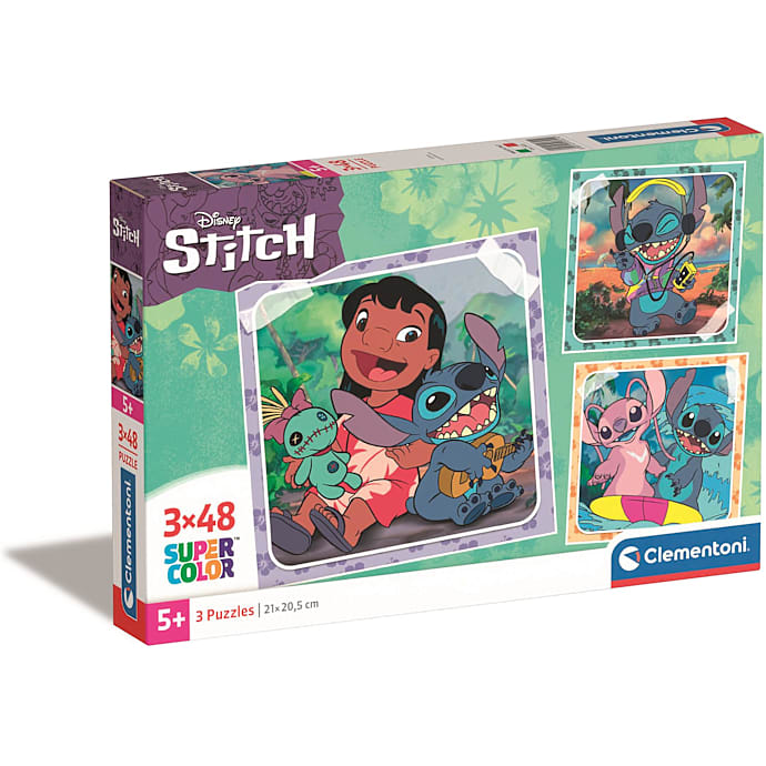 Puslespil square stitch 3x48 brikker – produktbillede
