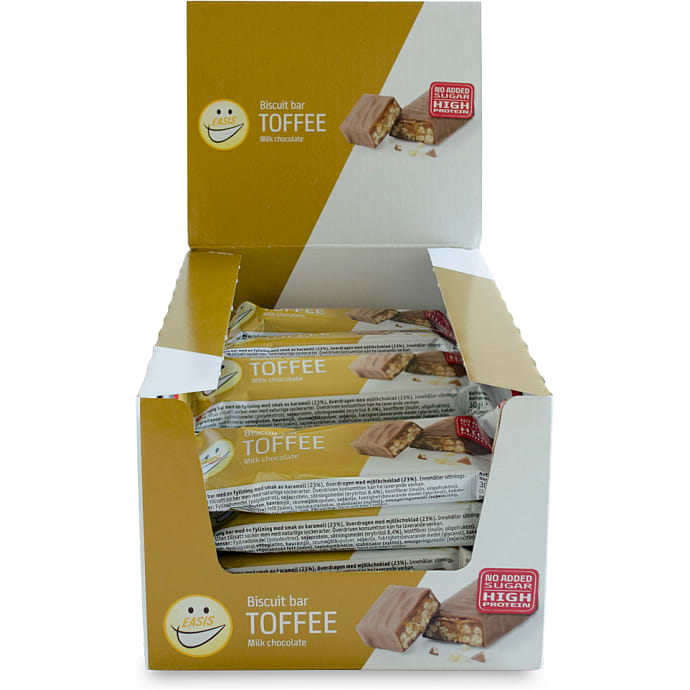 Easis Biscuit Bar Toffee uden Sukker 30 g