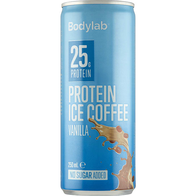 Bodylab Proteiniskaffe m. vaniljesmag u. tilsat sukker