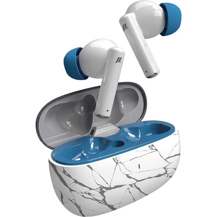 Music Hero Trådløse In-Ear Høretelefoner Hvid og Blå