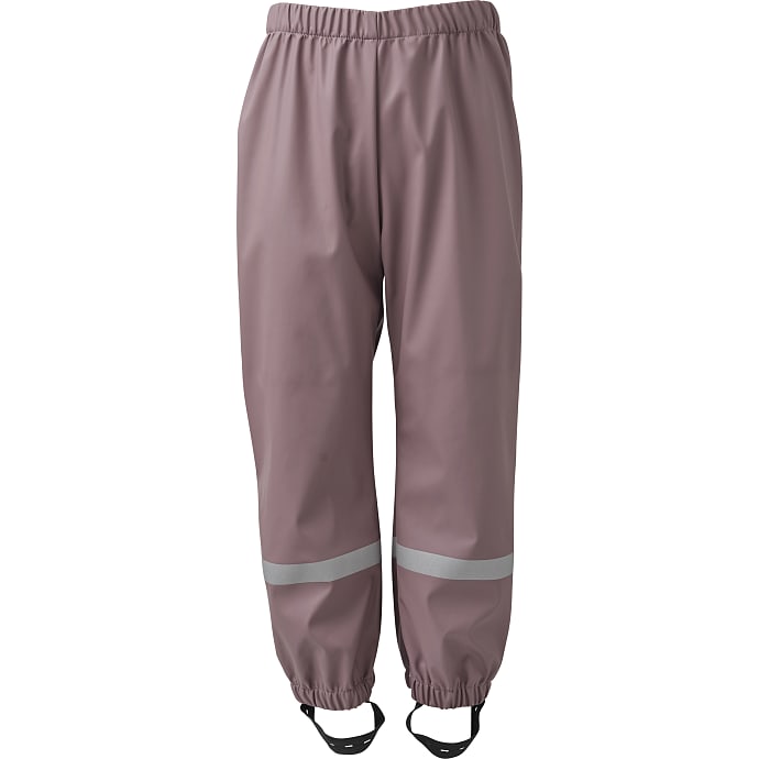 Basecamp Børne Regnbukser str. 116 Mørkerosa