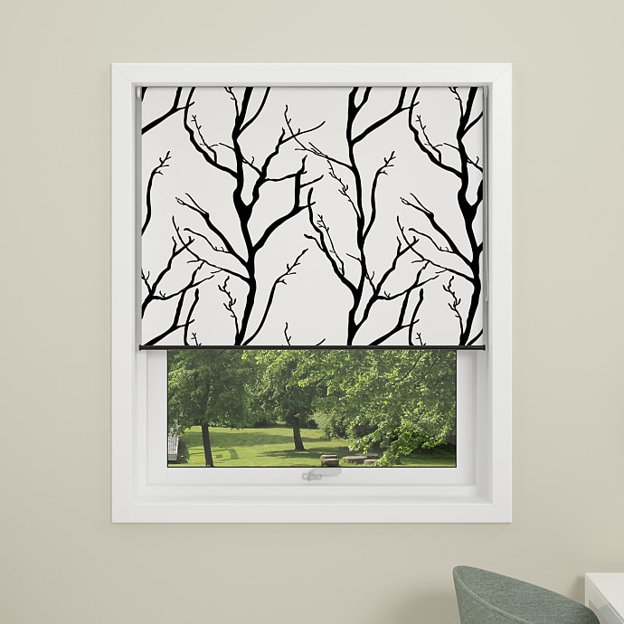 DEBEL Tree rullegardin hvid