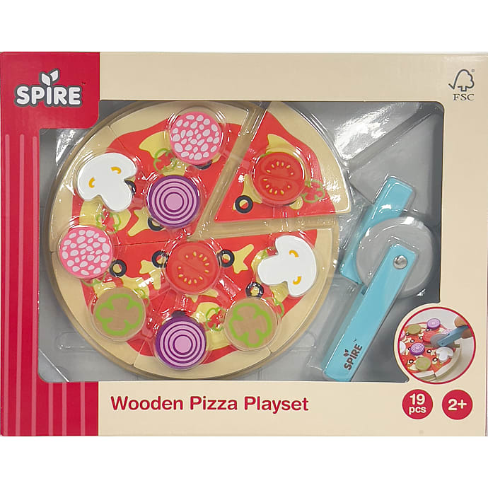Spire træleg - Pizzasæt