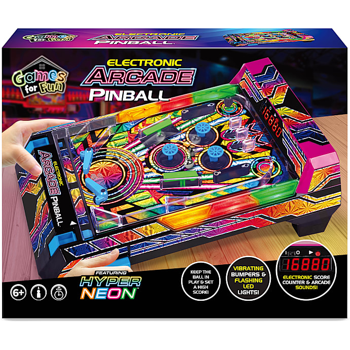 Games for Fun Electronic Arcade pinball spil