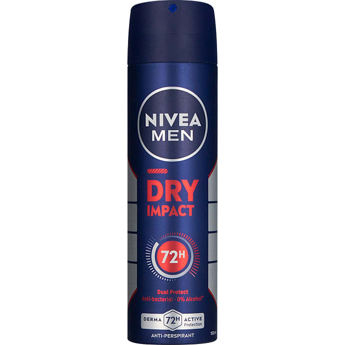 Dry Impact Dual Protect antiperspirant deospray