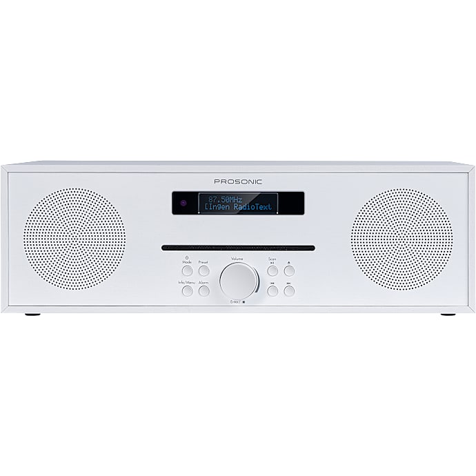 Prosonic DAB-2000 radio - hvid