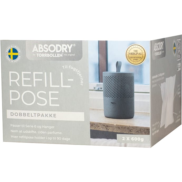 Absodry Fugtfjerner Refill 2-pak