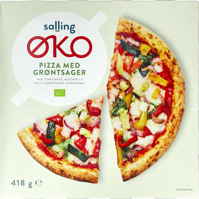 Salling ØKO Pizza med Grøntsager