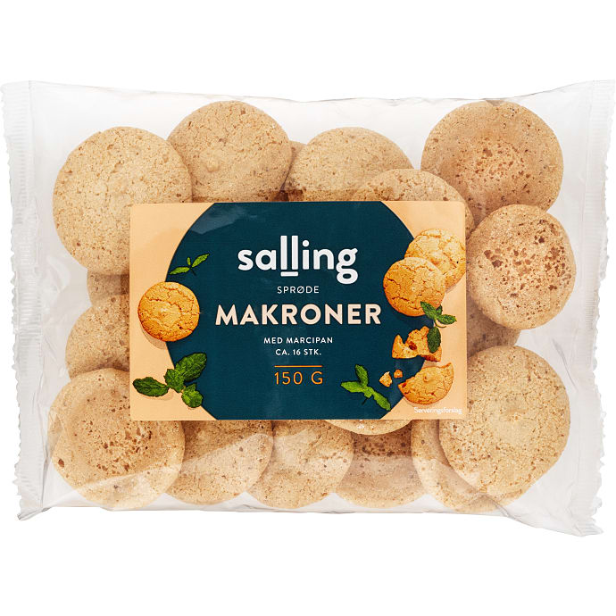 Makroner m. marcipan