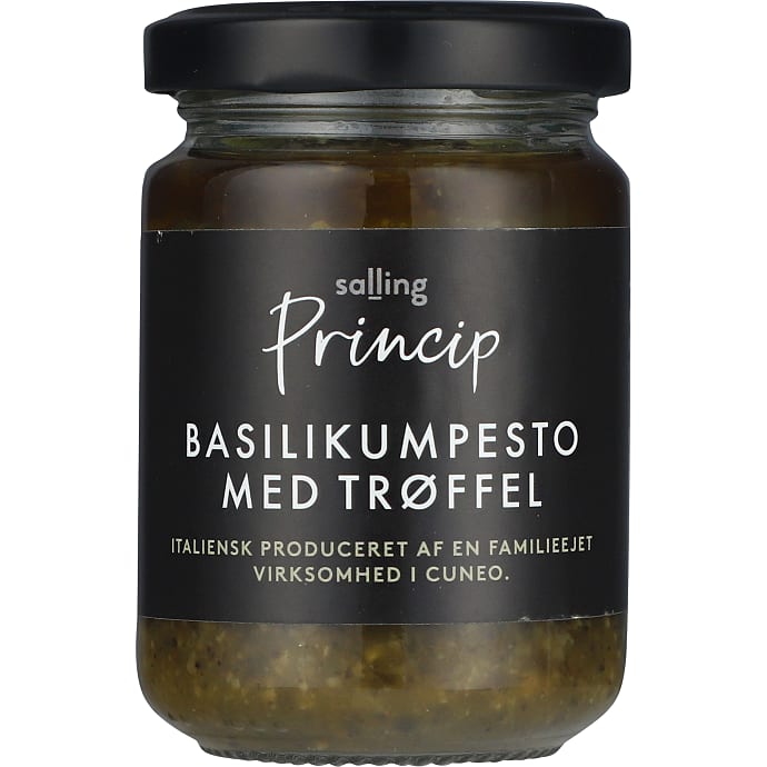 Basilikumspesto m. trøffel