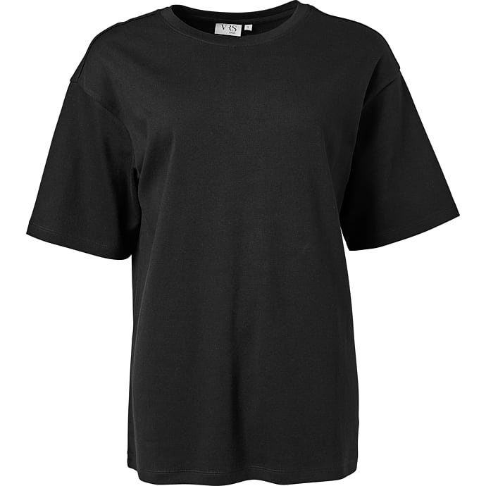 VRS Dame Oversize T-shirt Str. XL Sort