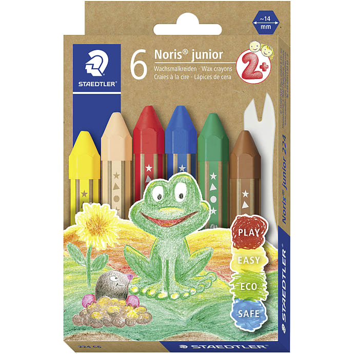 Staedtler Voksfarver 6-pak