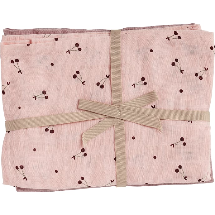 VRS baby 5-pak stofbleer str. onesize - printet/rosa