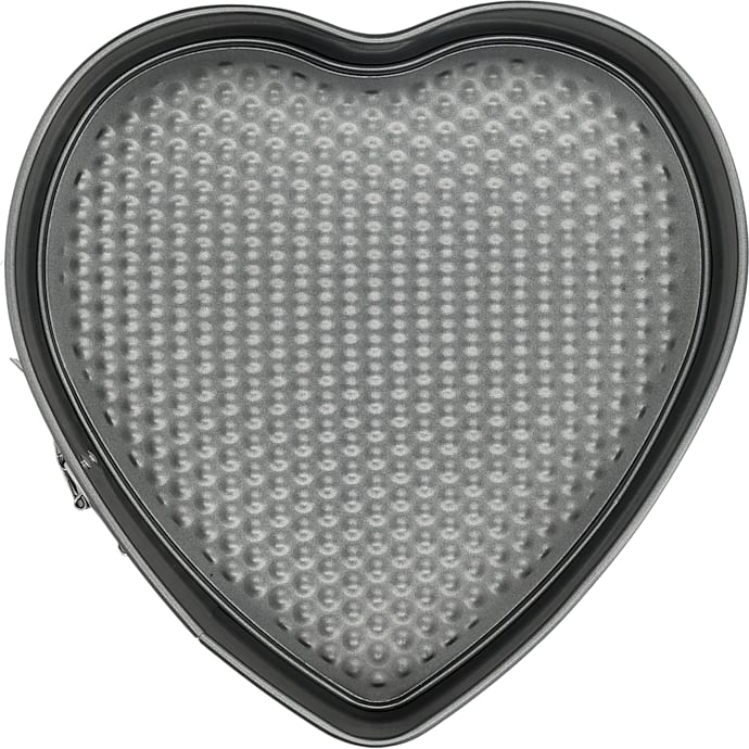 Hjerteformet springform Ø: 24 cm - sort