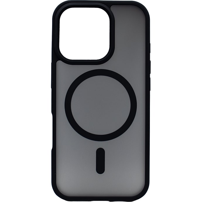 iPhone 16 Pro MagSafe cover silikone - sort
