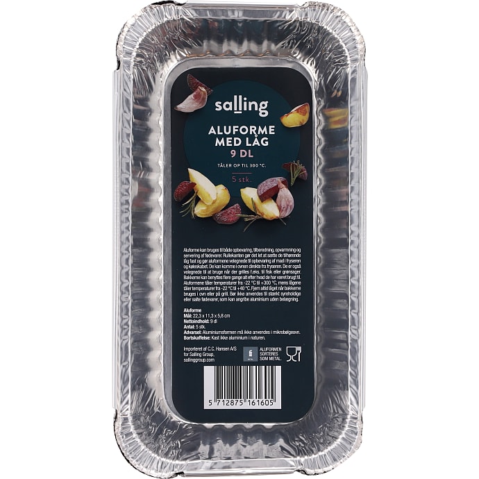 Salling Aluforme m. låg
