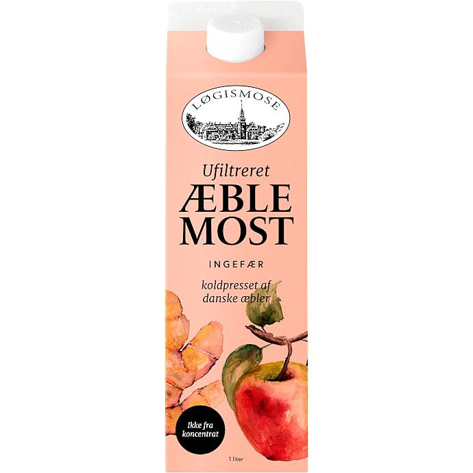 Løgismose Æblemost med ingefær