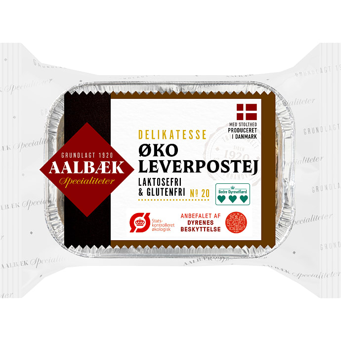 Aalbæk Specialiteter Leverpostej Øko
