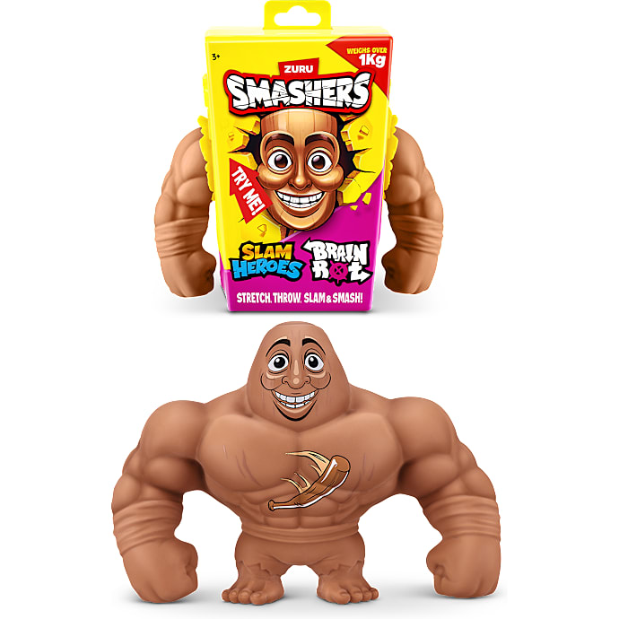 Smashers Slam Heroes strækbar figur - flere varianter - assorteret