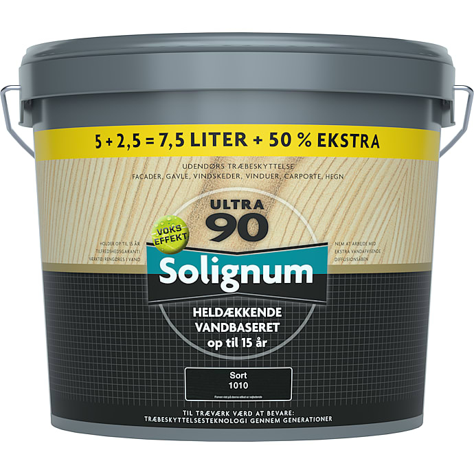 Solignum Ultra 90 træbeskyttelse sort