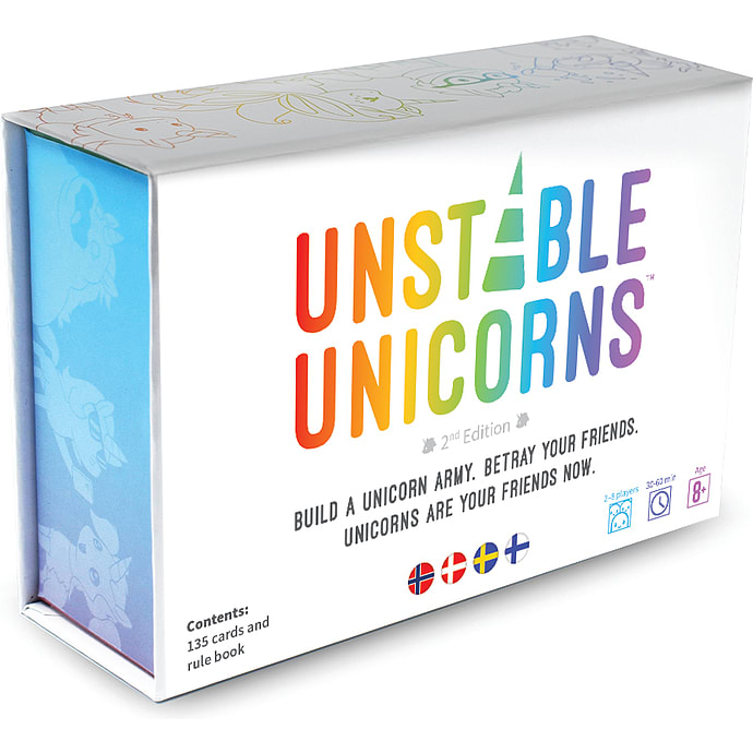 Unstable Unicorns Nordic Kortspil