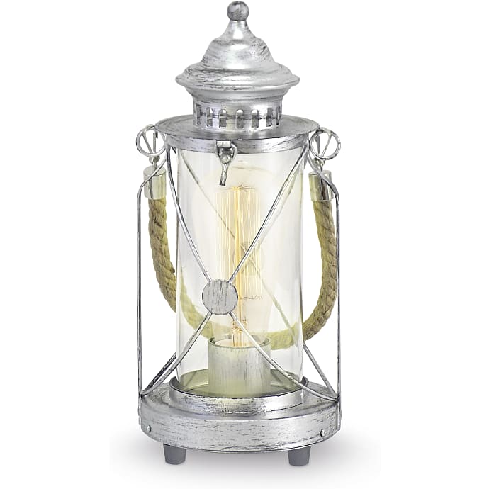 Eglo Bradford bordlampe antiksilver