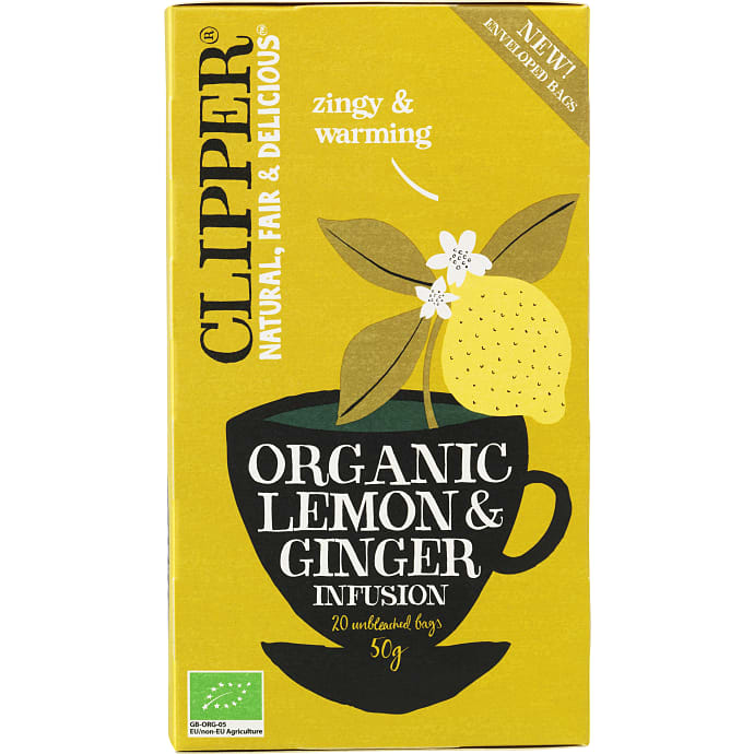 Te m. citron og ingefær øko
