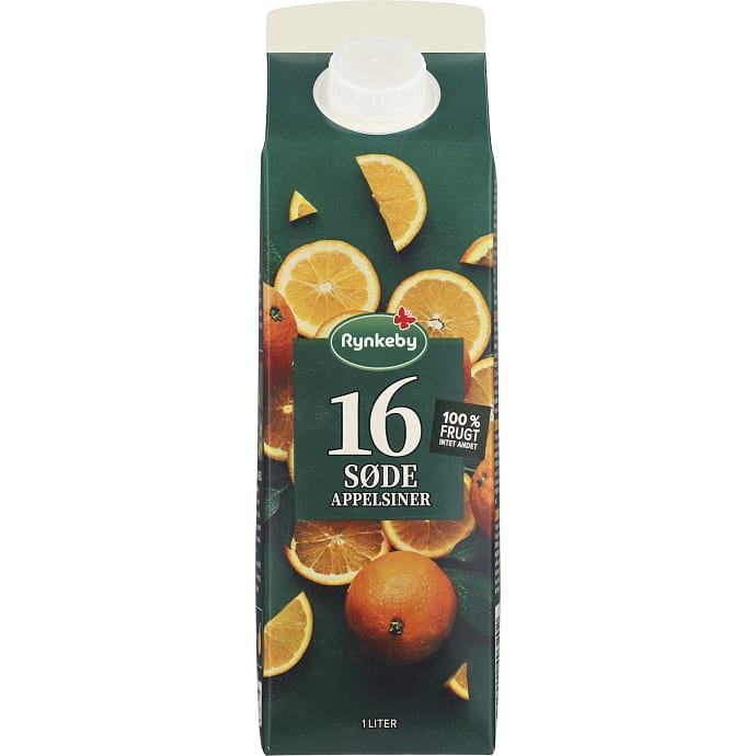 Appelsinjuice fra koncentrat m. frugtkød