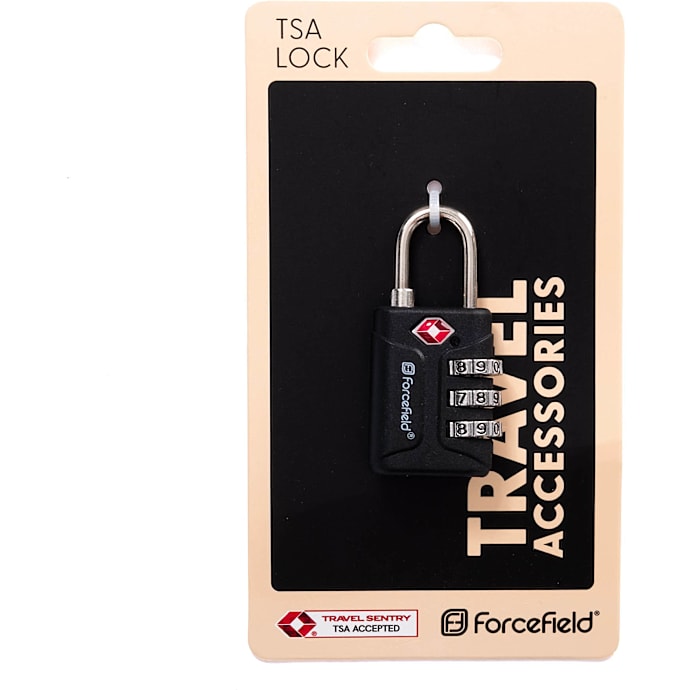 Forcefield TSA-godkendt lås - sort