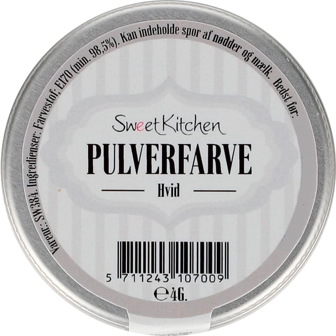 Pulverfarve hvid