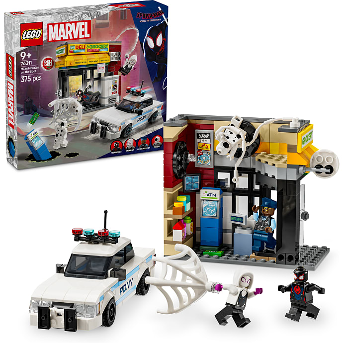 LEGO Marvel Miles Morales mod Spot