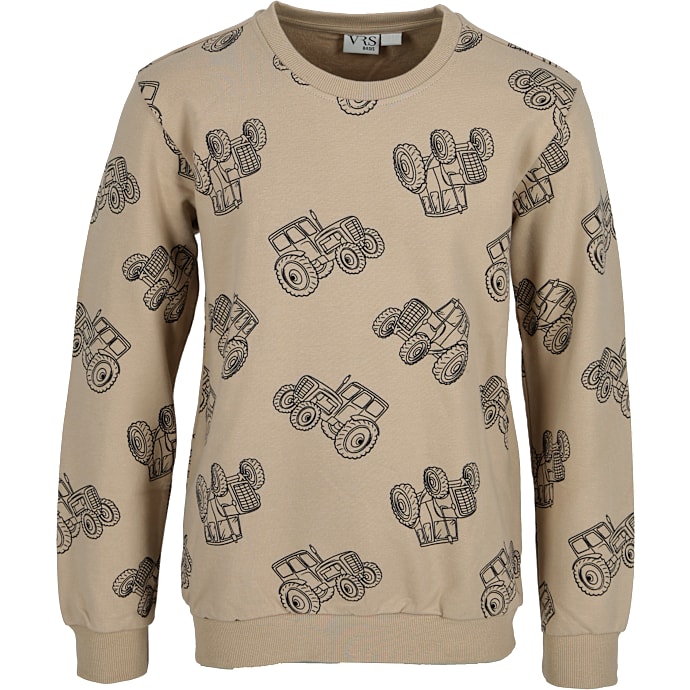 VRS Kids Basic Børne Sweatshirt str. 98/104 Brun