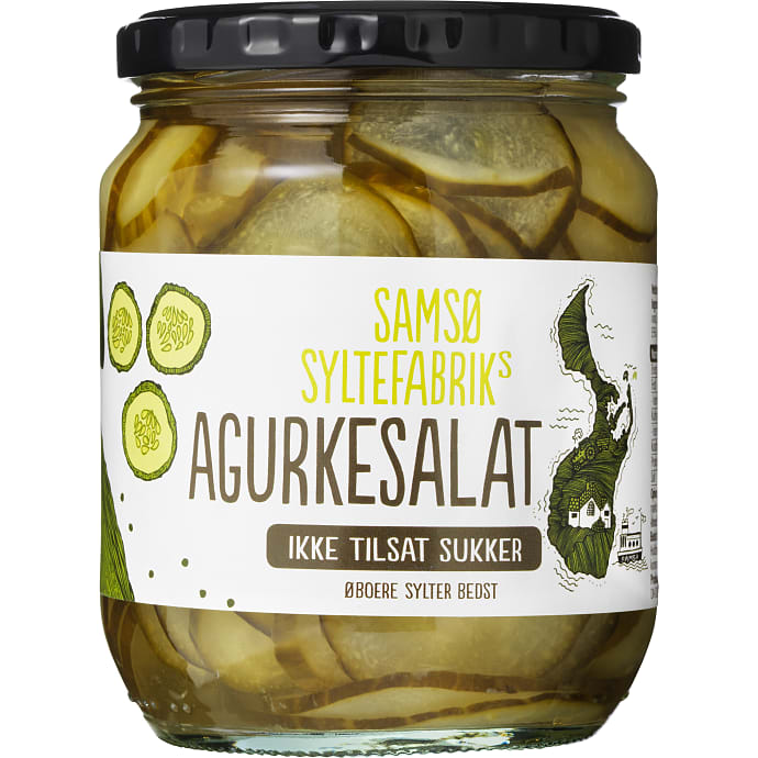 Agurkesalat u. tilsat sukker
