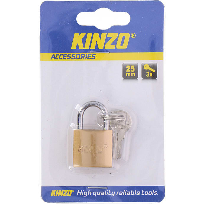 Kinzo Hængelås 25 mm