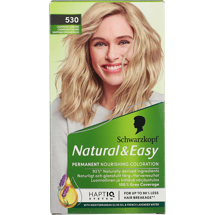 Schwarzkopf Permanent Hårfarve 530 Champagne Lysblond
