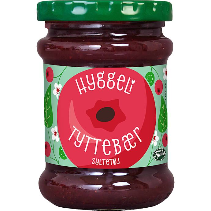 Tyttebærsyltetøj – produktbillede