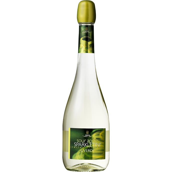 Sour Apple Sparkletini