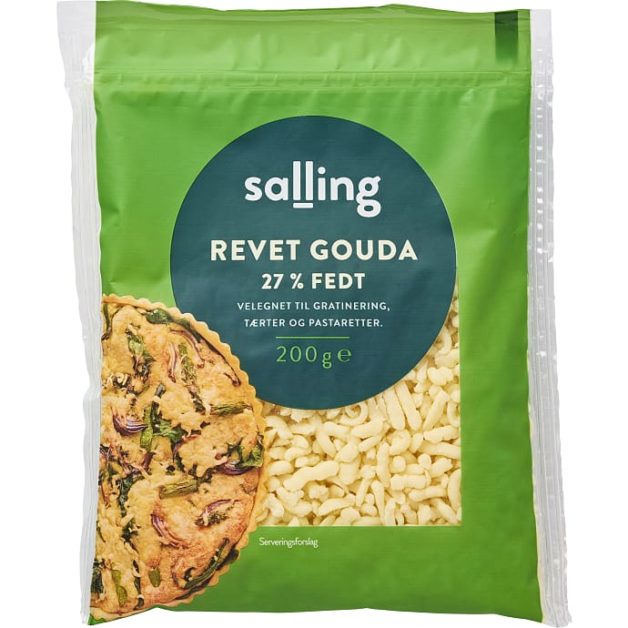 Salling Revet gouda 27% fedt 200 g