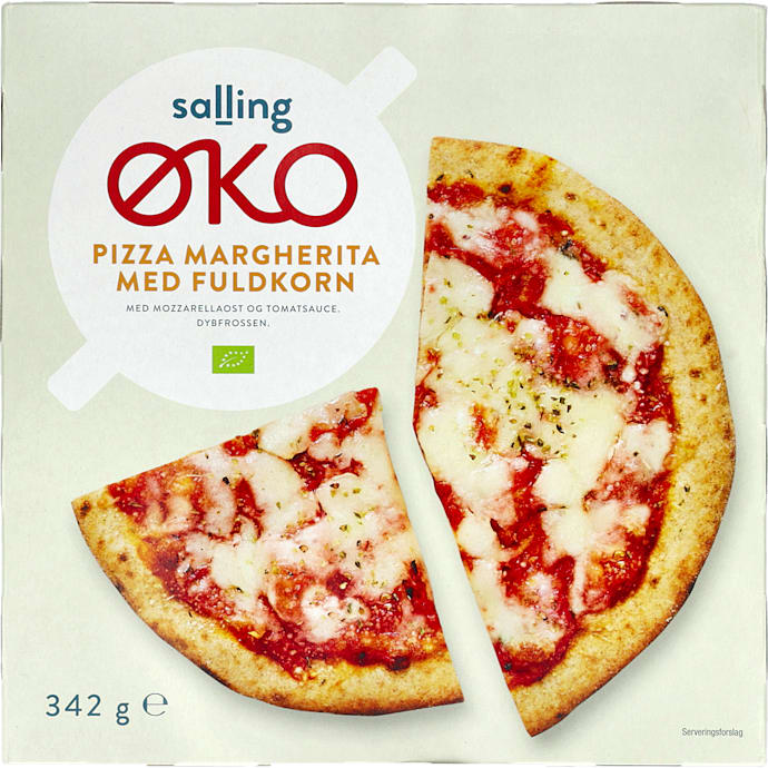 Salling ØKO Pizza Tomat & Ost Fuldkorn
