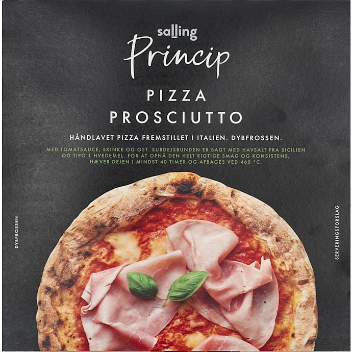 Salling Princip Pizza med skinke