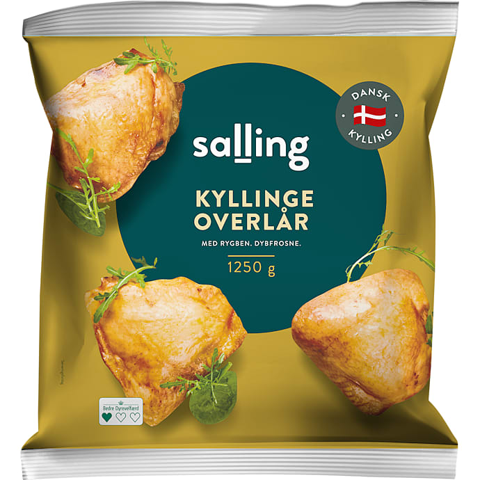 Salling Kyllingeoverlår m. Ryg 1250 g
