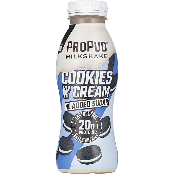 Proteinmilkshake m. cookiesmag laktosefri