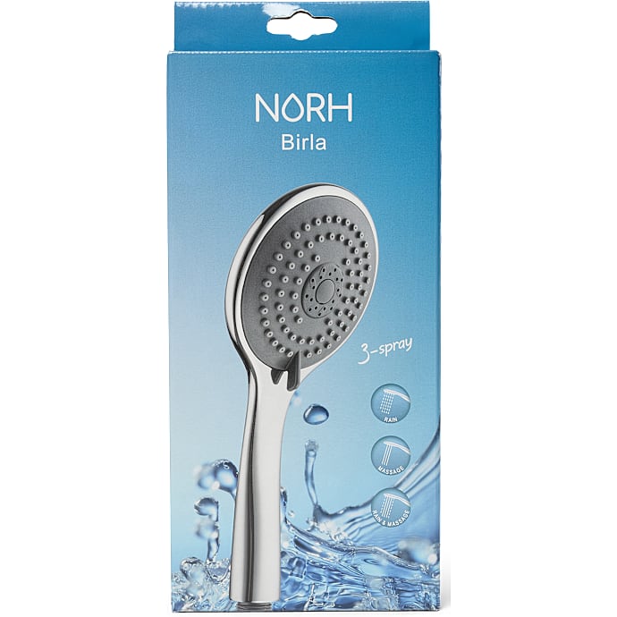 Norh Birla håndbruser krom