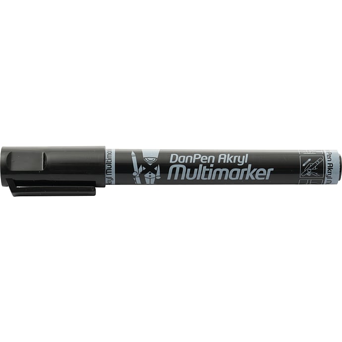Danpen akryl multimarker - sort