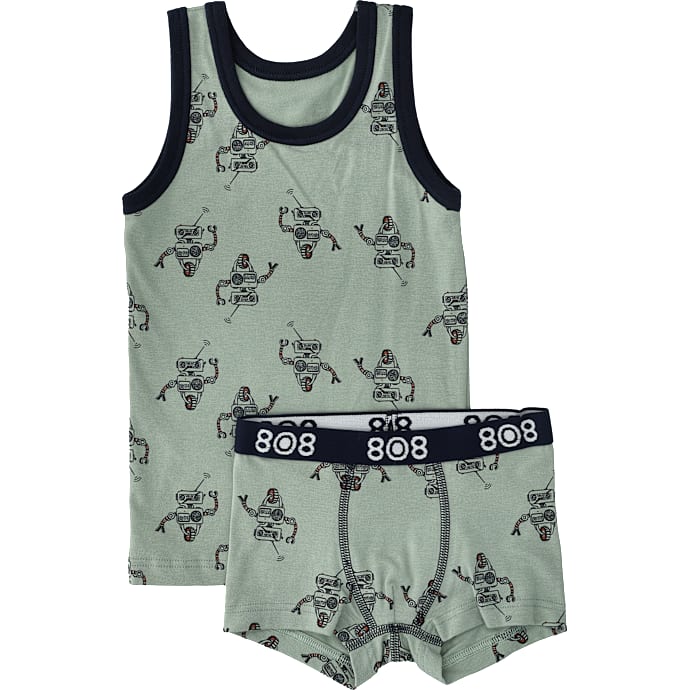 808 Undertøjssæt Str. 2 År Grøn