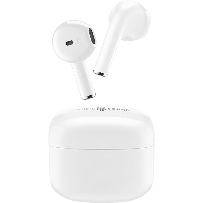 Music Sound Swag TWS In-Ear Høretelefoner Hvid