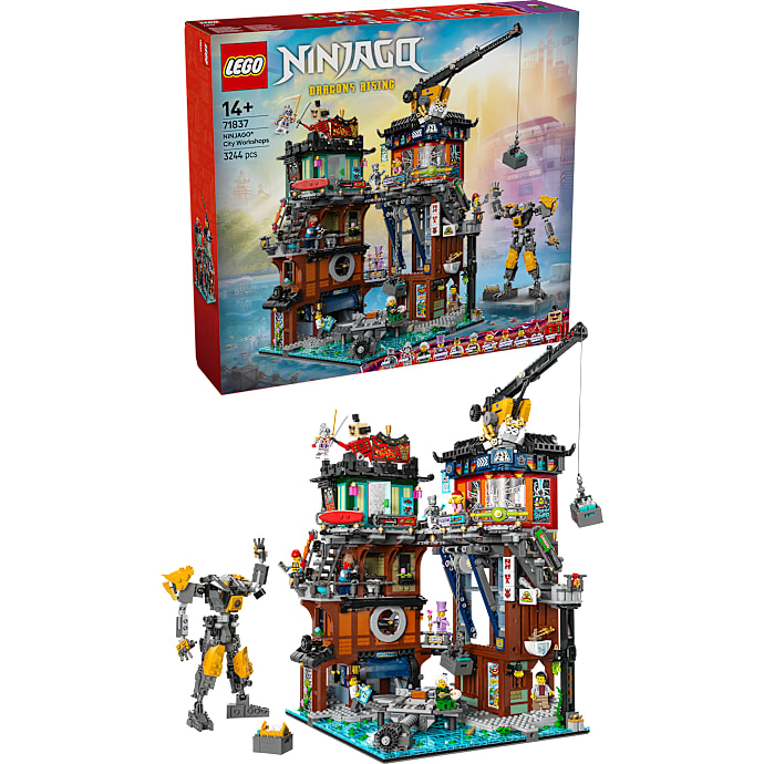 LEGO Ninjago Citys værksteder 71837